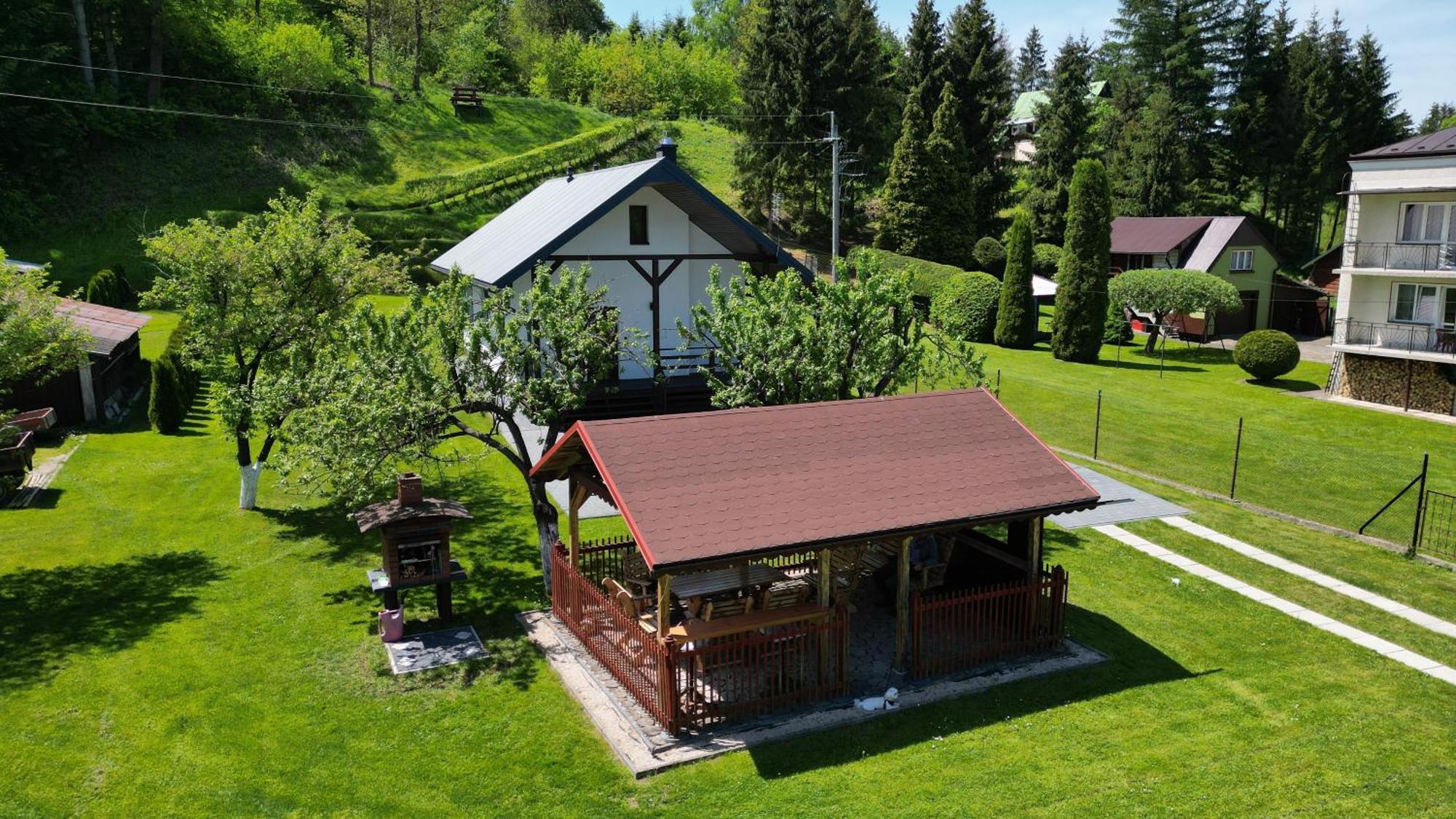 Dom Przy Gorce Villa Lesko Buitenkant foto